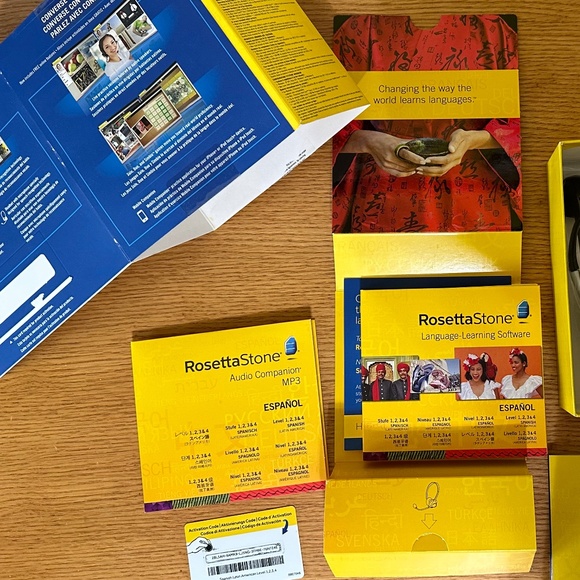 Rosetta Stone Spanish (Latin America) Espanol Version 4 Level 1-4 - Picture 5 of 9